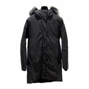 The North Face Gray Parka with Fur Hood